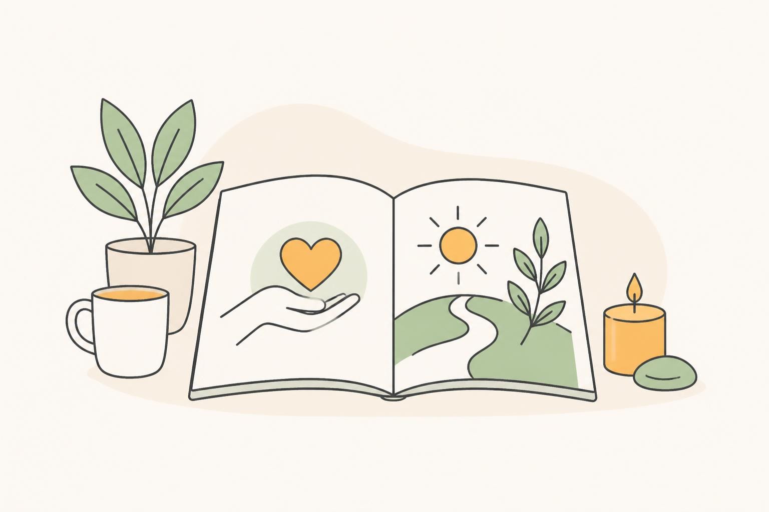 Illustration zum Beitrag: Ein kurzer Einblick ins Workbook Psychohygiene