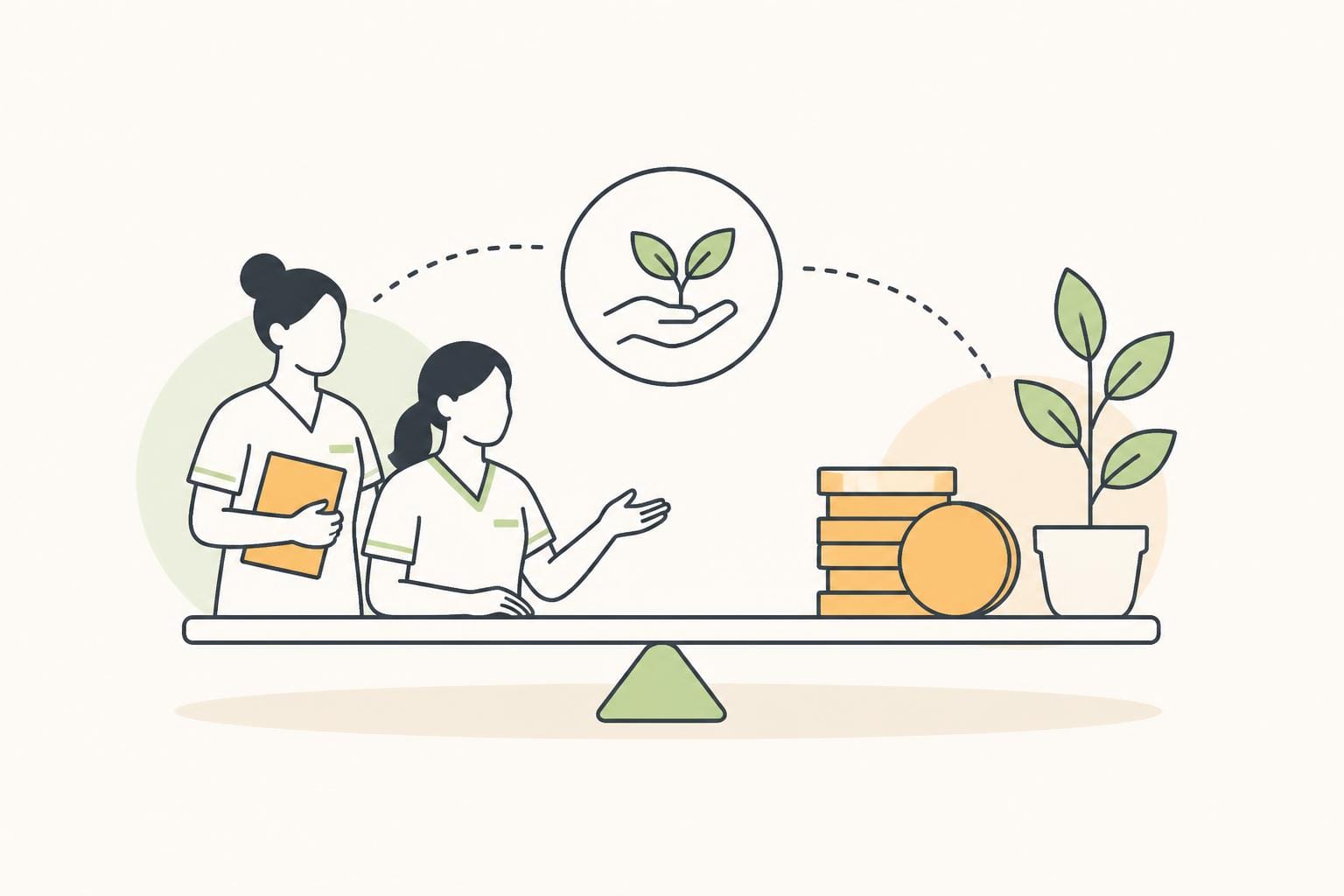 Illustration zum Beitrag: Generalistische Pflegeausbildung – Finanzierung verstehen