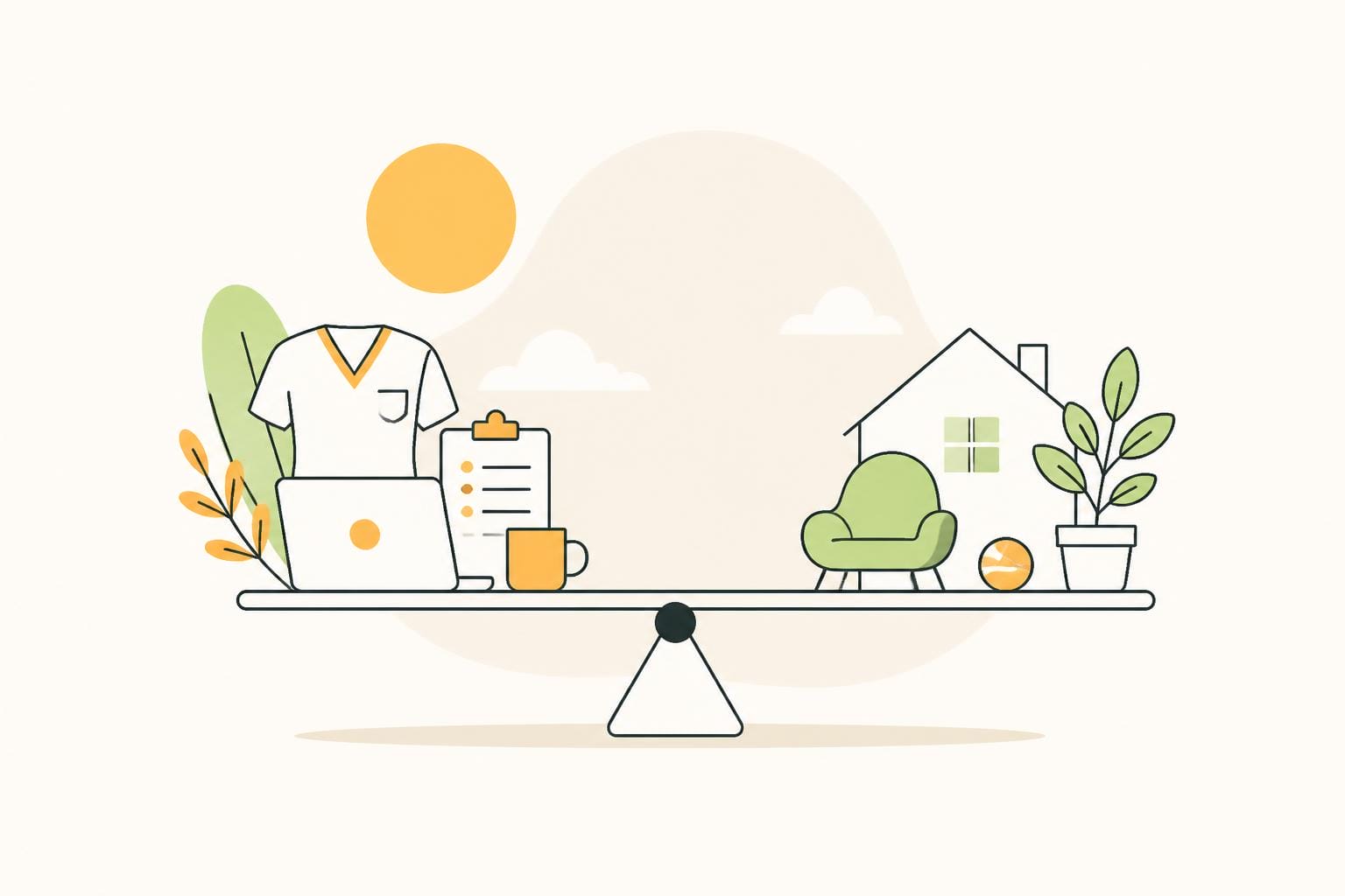 Illustration zum Beitrag: Arbeit – der Sinn des Lebens?